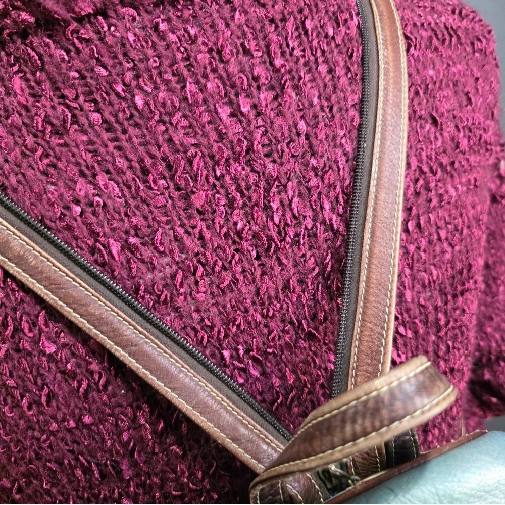 Vintage Mini Backpack Multicolor Muted Iridescent Zip Sling Strap Magical 9x6x4 - Picture 15 of 16